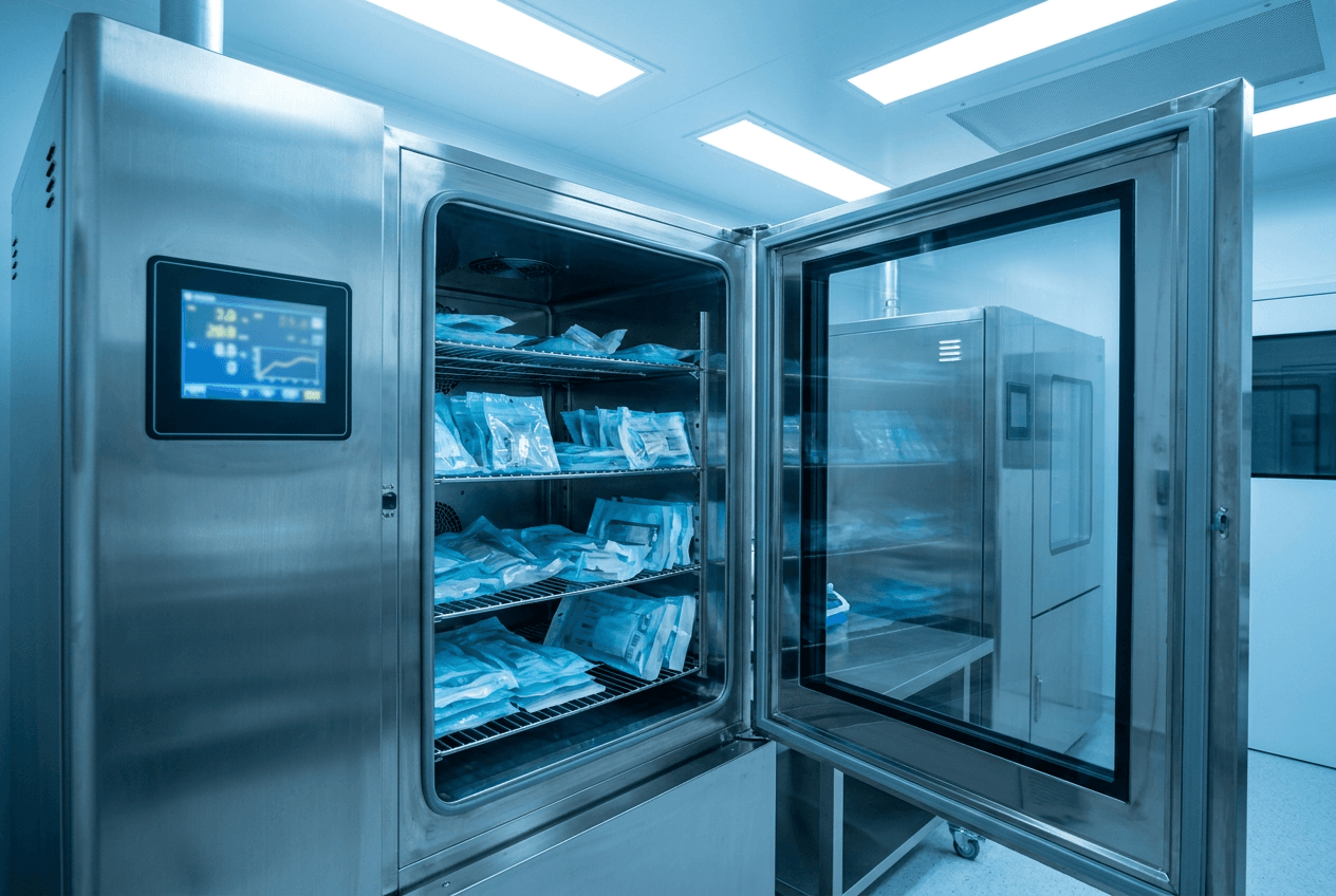 ASTM F1980 accelerated aging environmental chamber