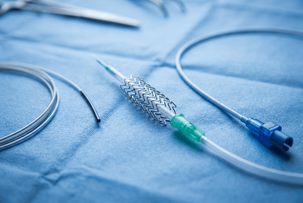 Cardiovascular medical devices - stents and catheters